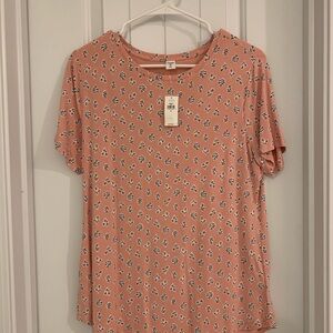 Floral Pink Women's Top
